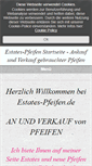 Mobile Screenshot of estates-pfeifen.de